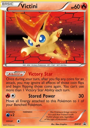 Victini — Black Star Promo BW32