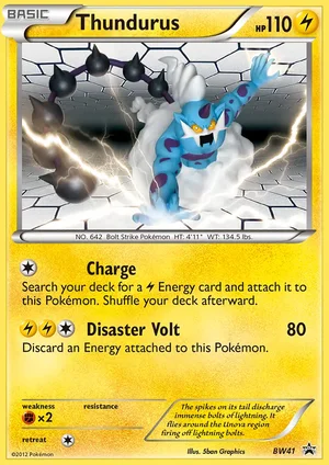 Thundurus — Black Star Promo BW41