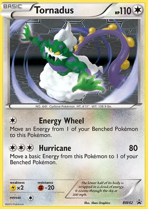 Tornadus — Black Star Promo BW42