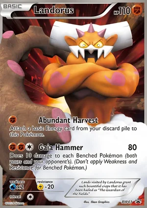 Landorus — Black Star Promo BW43
