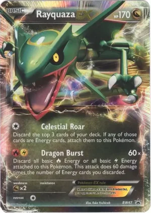 Rayquaza-EX &mdash; BW Black Star Promos BW47