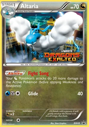 Altaria — Black Star Promo BW48