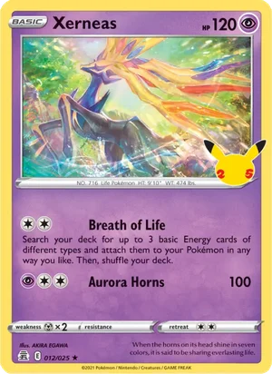 Xerneas 12/25