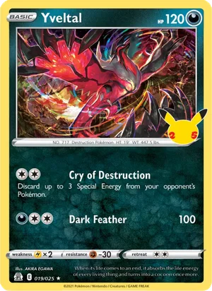 Yveltal 19/25