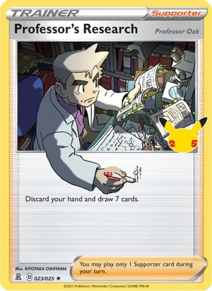 Professor's Research (Professor Oak) 23/25