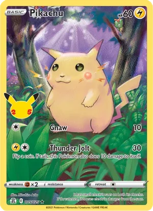 Pikachu 5/25