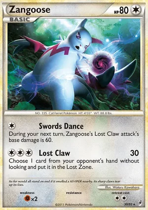 Zangoose 39/95