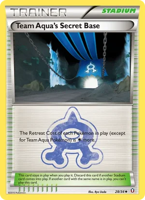 Team Aqua's Secret Base 28/34