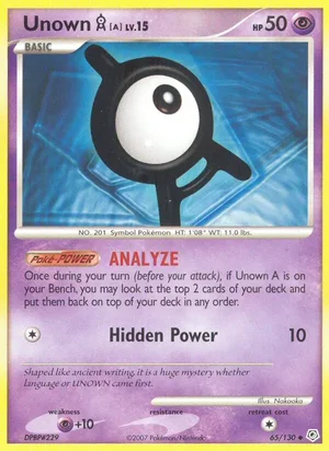 Unown [A] 65/130