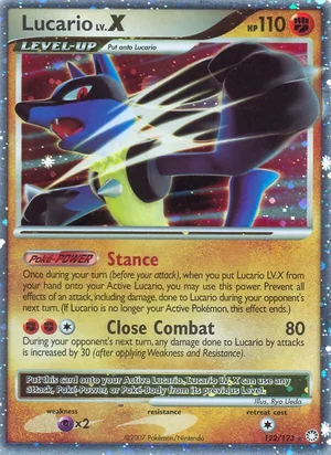 Lucario LV.X 122/123