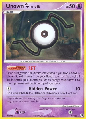 Unown [S] 39/132