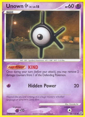 Unown [K] 68/132