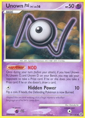 Unown [N] 69/132