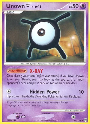 Unown [X] 71/132