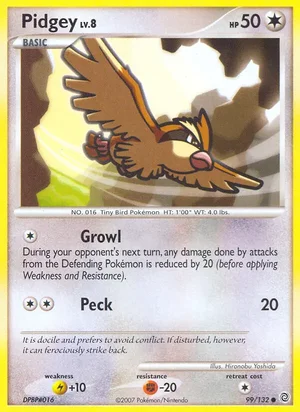Pidgey 99/132