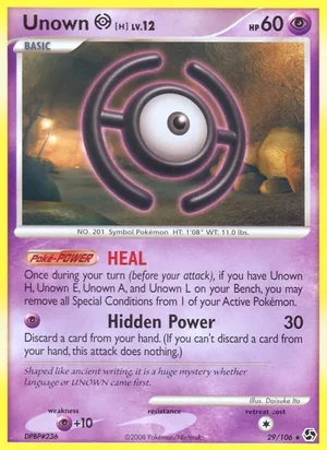 Unown [H] 29/106