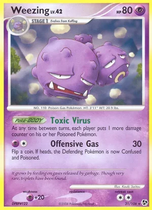 Weezing 31/106