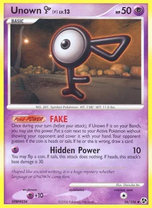 Unown [F] 56/106