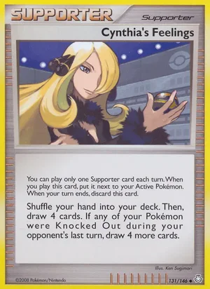 Cynthia's Feelings, Legends Awakened 131