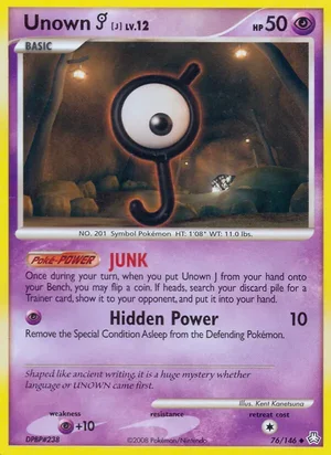Unown [J] 76/146