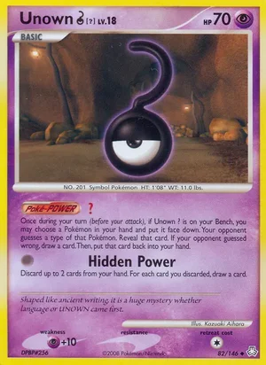 Unown [?] 82/146