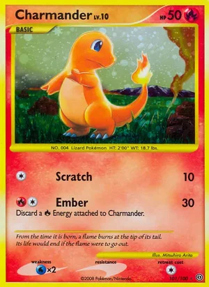 Charmander 101/100