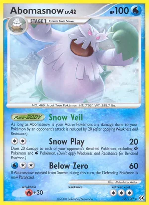 Abomasnow 12/100