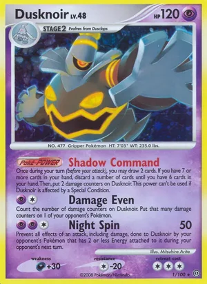 Dusknoir 1/100