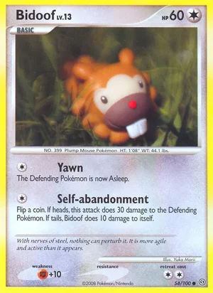 Bidoof 54/100