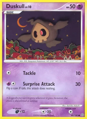 Duskull 60/100
