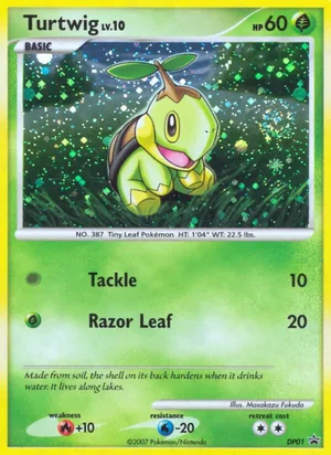 Turtwig — Black Star Promo DP01