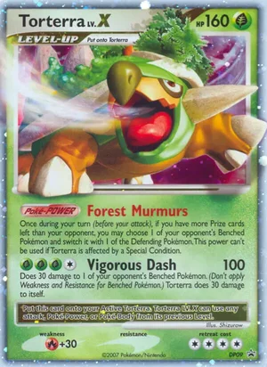 Torterra LV.X &mdash; DP Black Star Promos DP09