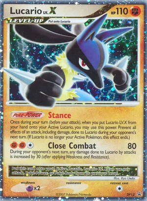 Lucario — Black Star Promo DP12