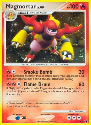 Magmortar — Black Star Promo DP20