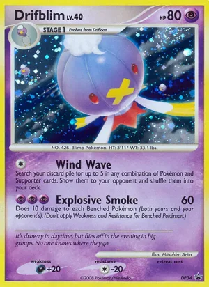 Drifblim — Black Star Promo DP34