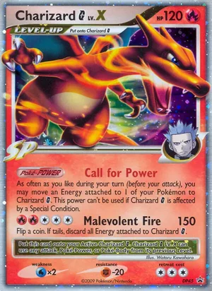Charizard G — Black Star Promo DP45