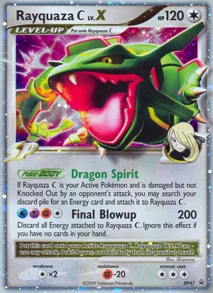 Rayquaza C — Black Star Promo DP47