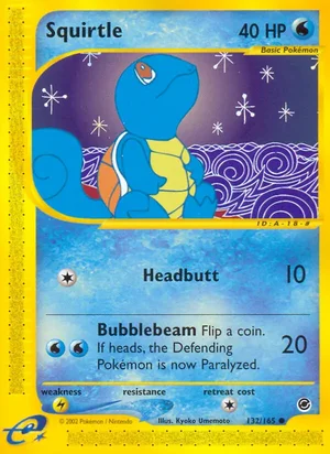 Squirtle 132/165