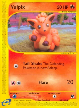 Vulpix 136/165