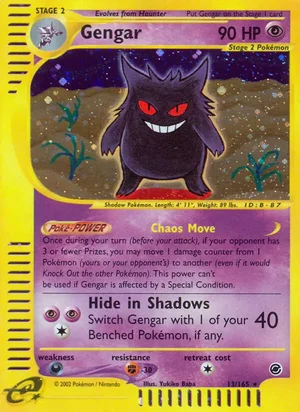 Gengar 13/165