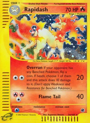 Rapidash 26/165