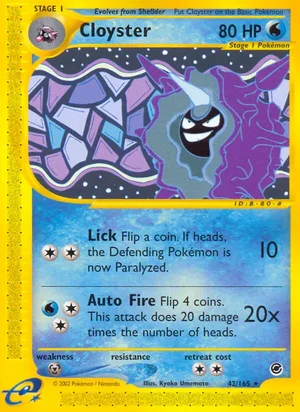Cloyster 42/165