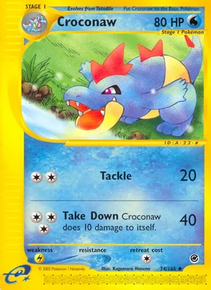 Croconaw 74/165