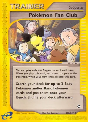 Pokémon Fan Club 130/147
