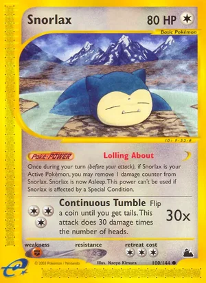 Snorlax 100/144