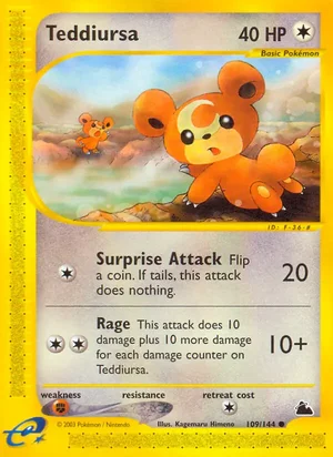 Teddiursa 109/144