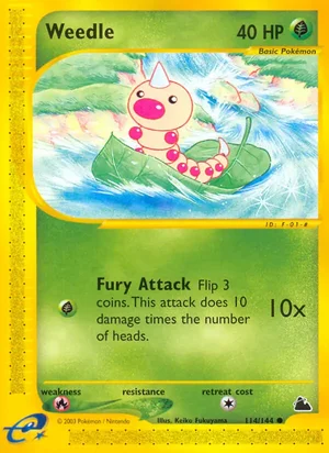 Weedle 114/144
