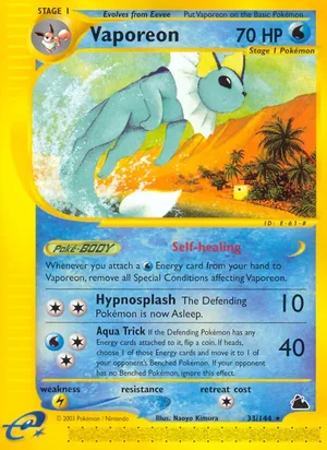 Vaporeon 33/144