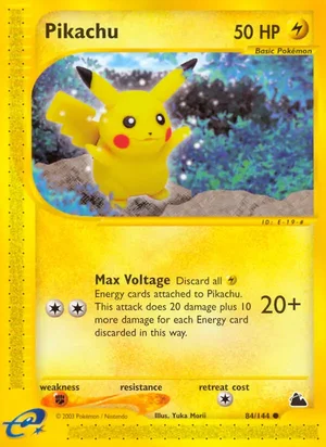Pikachu 84/144