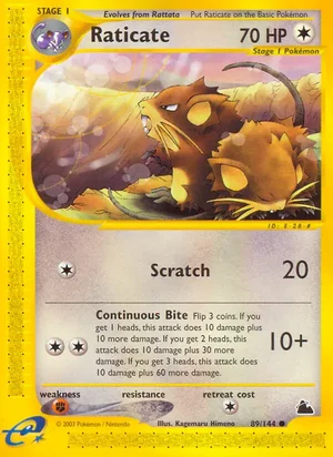 Raticate 89/144